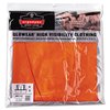 Ergodyne GloWear 8210Z Class 2 Economy Vest, Polyester Mesh, Zipper, Orng, L/XL 21045